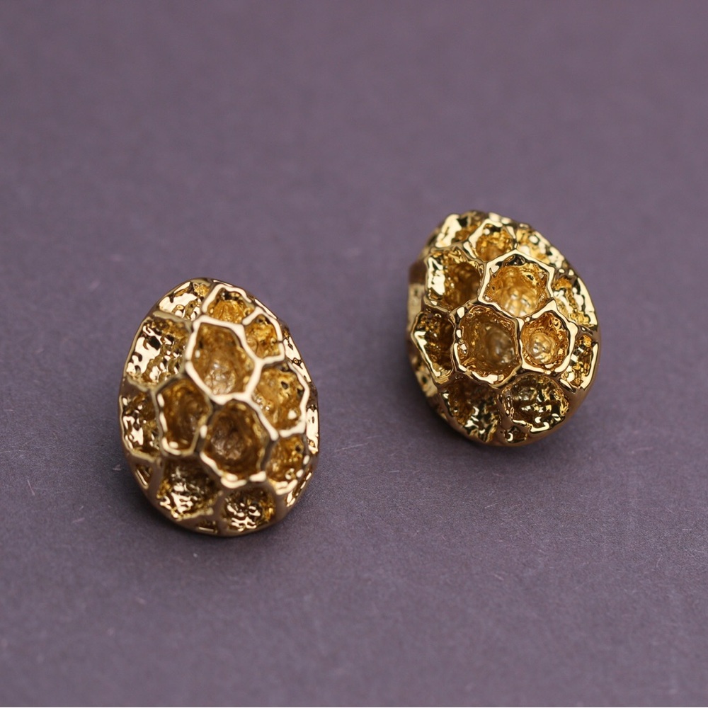 Mignonne Gavigan Beehive Ear Studs